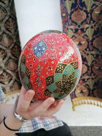 Perské vejce umělecký orientální artcraft předmět , Írán