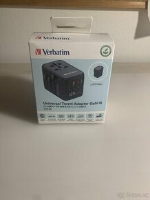 Verbatim cestovní adaptér GaN 65W - 1