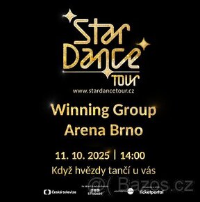 Stardance tour BRNO - 2 vstupenky k sezení