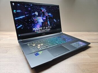 240HZ 17,3"_OBŘÍ MSI PULSE 17_i9-13900H_16GB_RTX 4070 8GB