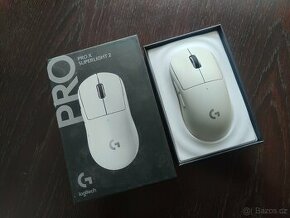 Profi herní myš Logitech G PRO X SUPERLIGHT 2 - bílá