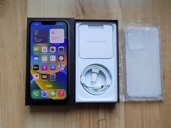 APPLE iPhone 13 Pro 128GB Graphite - ZÁRUKA - TOP STAV