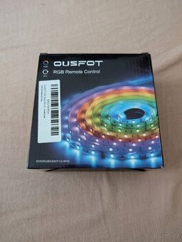 OUSFOT LED pásek RGB 5metrů 135 efektů dálkač - 1