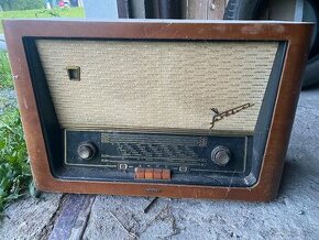 Staré starožitné radio Tesla - 1