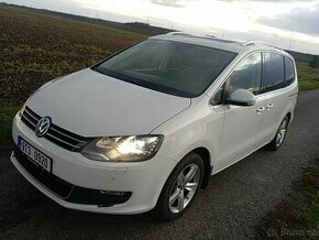 vw sharan 7N 2.0 TDI DSG 2012 xenon,panorama,tažné, 7 míst