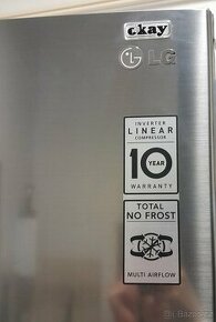 Lednice s mrazákem LG- Total no frost