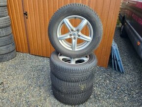 Prodám zimní sadu pneu 235/60R16 - 5x108 - 6,5Jx16H2 - 1