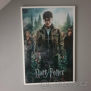 Obraz-rám  ikea Ribba 60x90 s plakátem Harry Potter