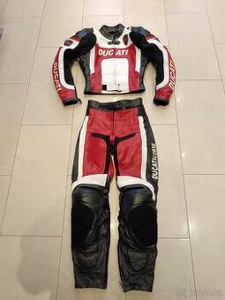 Ducati Corse-Dámská kožená moto kombinéza, dvoudílná - 1