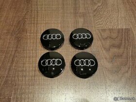 Audi středové kryty 60mm černé