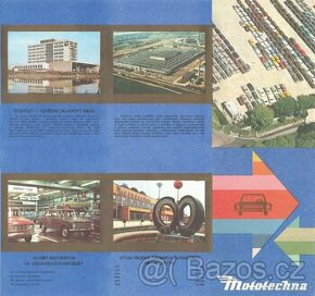 Prospekt Mototechna, nabídka prodávaných vozů 1977