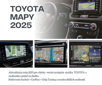 Aktualizace navigace Toyota mapy 2025 - 1