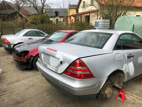 MERCEDES BENZ SLK všechny díly z nebouraných vozů