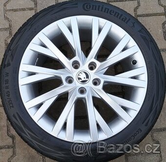 Originál alu sada disků Škoda Superb III 5x112 R18 Antares