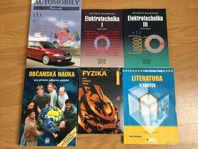 Automobily,elektrotechnika,fyzika,literatura,občanská nauka