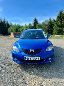 Mazda 3, Hatchback, modrá metalíza