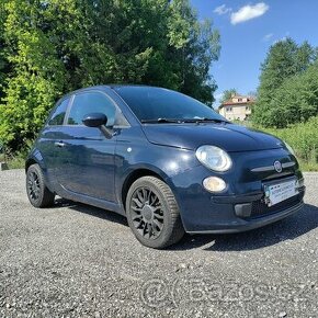 Fiat 500, 0,9T86K,KRÁSNÝ,VÝBAVA,SERVISKA