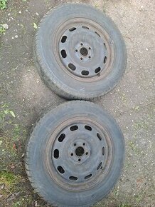 2x zimní kola 5x100 Škoda Octavia 195/65 R15 - 1