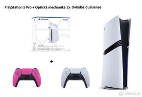 PS5 Pro s Mechanikou 2x Ovladač - Záruka 21 Měsíců Alza.cz