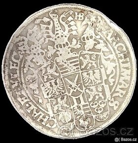 Stříbrná mince Kristián I. Saský 1586-1591 - Tolar, 28,58 gr