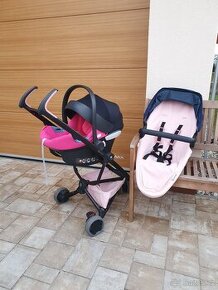 Vajíčko Cybex Aton M i-size + isofix + golfky quinny + fusak - 1