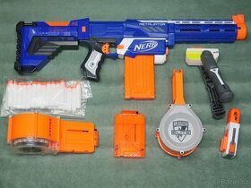 NERF N-Strike Elite RETALIATOR + pažba Delta Trooper + přísl