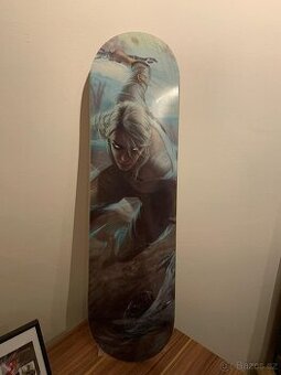 The Witcher: skateboard deck - Ciri