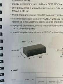 Zámková dlažba Best Klasiko 60 mm