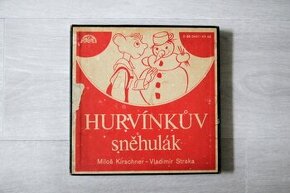 LP deska vinyl "Hurvínkův sněhulák" pohádka - 1