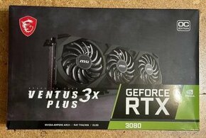 VGA nV MSI RTX 3080 VENTUS 3X PLUS 10G OC LHR