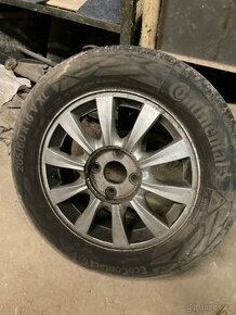 4ks letní pneu 205/60 R16 včetně alu disků