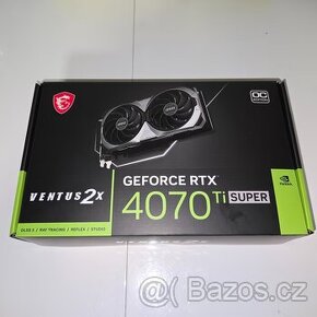 MSI GeForce RTX 4070 Ti Super Ventus 2X