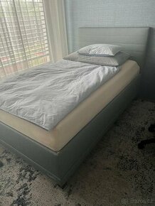 Nová designová čalouněná postel 120 x 200