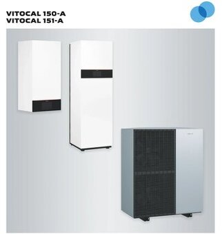 VIESSMANN VITOCAL 150-A 151.A16 TČ- vzduch voda 14,9kW, 400