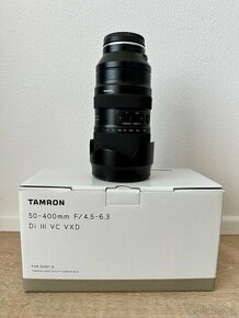 Tamron 50-400 mm f/4,5-6,3 Di III VC VXD pro Sony FE - 1