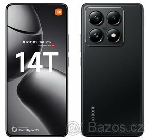 Prodám Xiaomi 14T Pro 12GB/1TB černý + 120W nabíječka