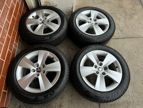 Alu 15" 5x100, škoda "MATONE" zimní 90% TOP