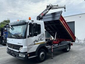 Obrázek k inzerátu: MERCEDES-BENZ ATEGO 816 VYKLÁPĚČ HYDRAULICKÁ RUKA HIAB