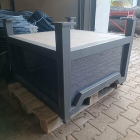 Podstavec ocel+beton 1x1m 800kg