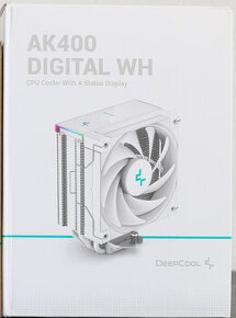 CPU chladič: DeepCool AK400 Digital White Nový