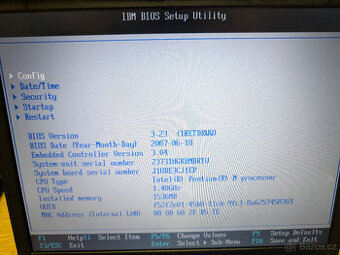 IBM thinpad T41 - zamluveno - 1