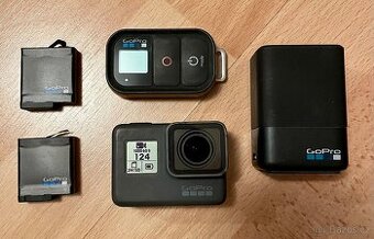 GoPro Hero 5 Black + 3 baterie + příslušenství