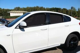 BMW X6 slunečni clony, zatmavení předních oken