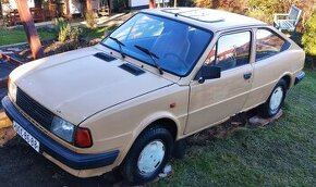 Škoda 130 Rapid, typ 742.13, s TP, bez STK, 1985