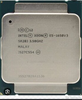 Procesor Intel Xeon E5 1650v3 6c/12t 3.5ghz (3.8ghz turbo)