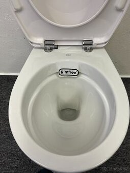 závěsné WC s prkénkem Kolo Rekord Rimfree - 1