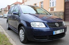 VW TOURAN 1.6 TRENDLINE, 7 MÍST, TAZNE, NOVÁ STK, SERVISKA