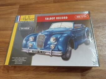 Plastikový model historického auta Talbot Record 1:24