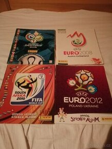 Samolepky panini euro + fifa