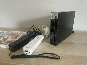 nintendo wii black + 3 hry - 1